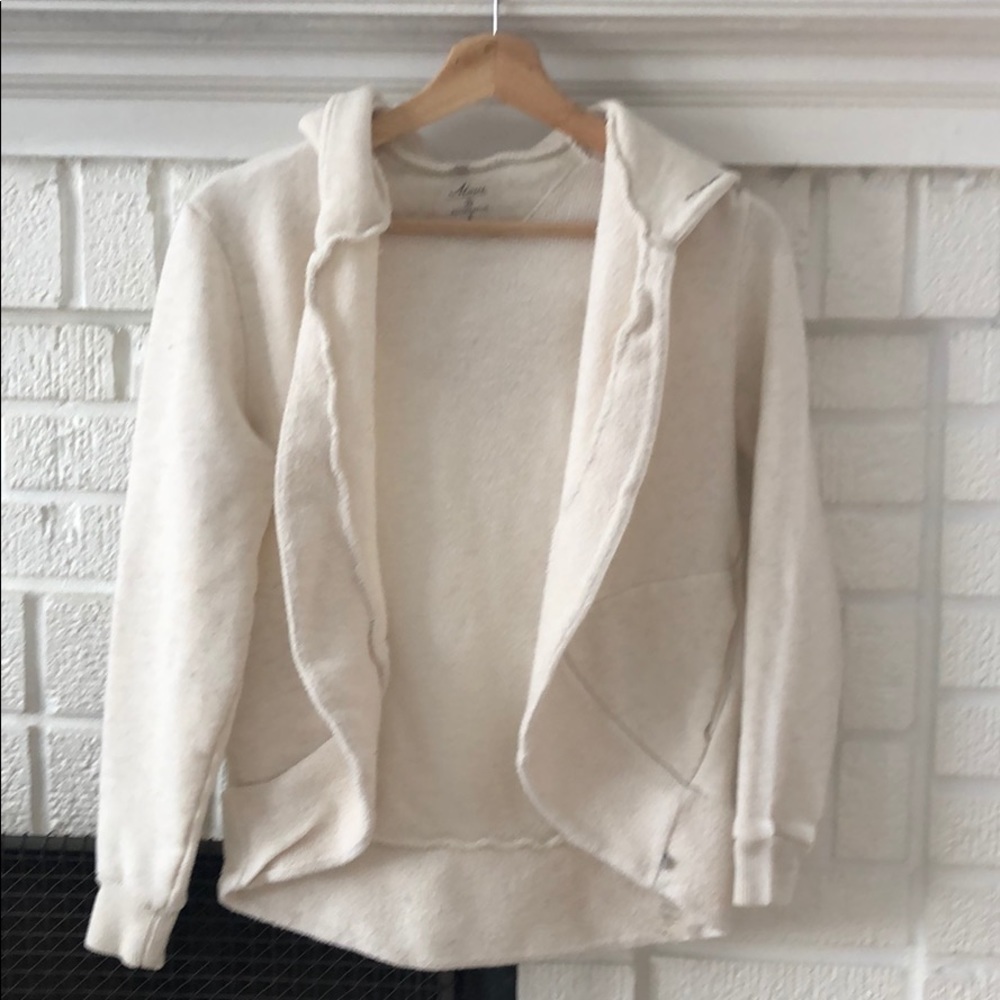 Move by Alternative Apparel‎ Fleece Cardigan Size Small
